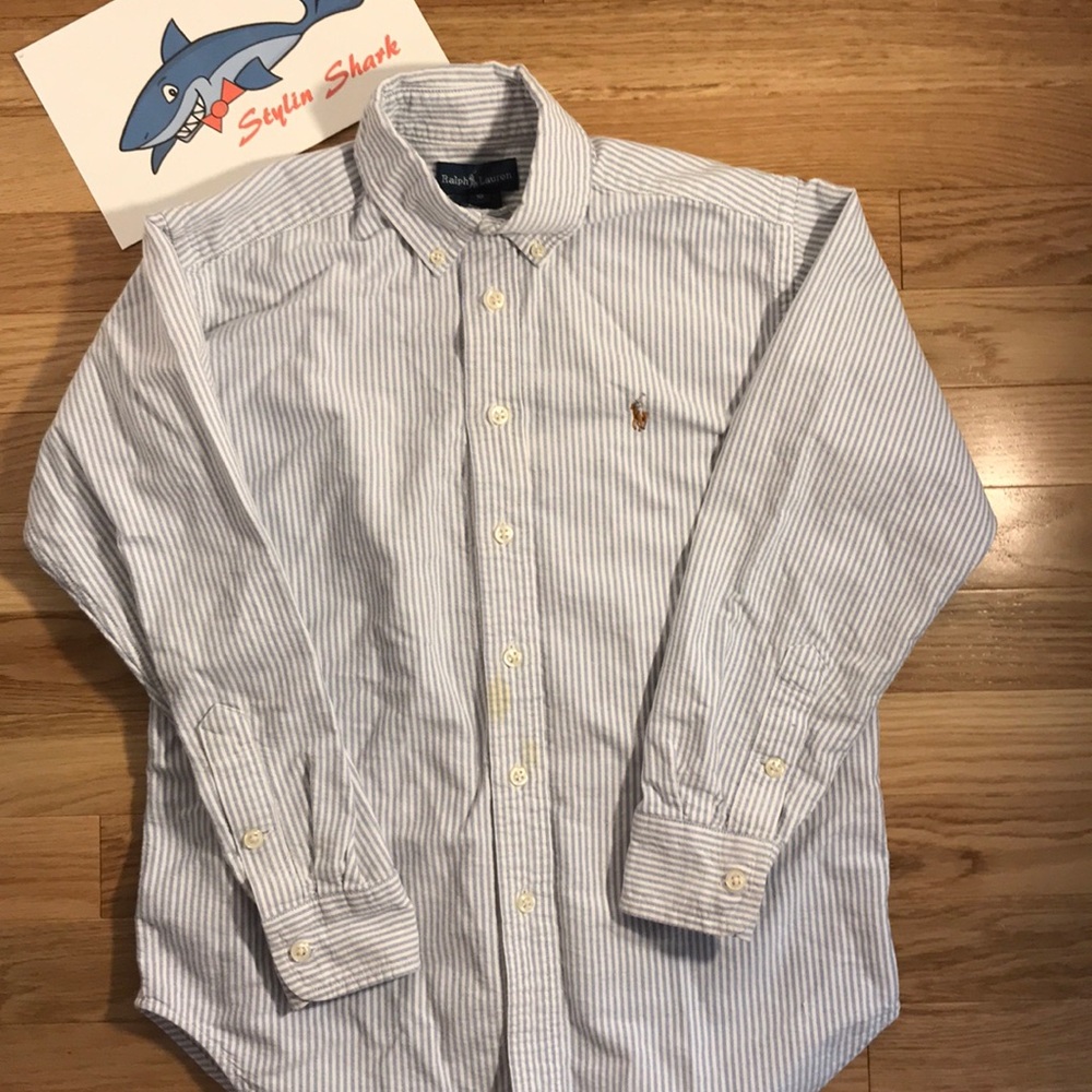 RALPH LAUREN - BOYS 10 - Button Down